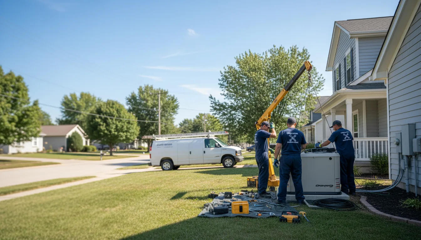 Generator Installation in Windsor, VT near me